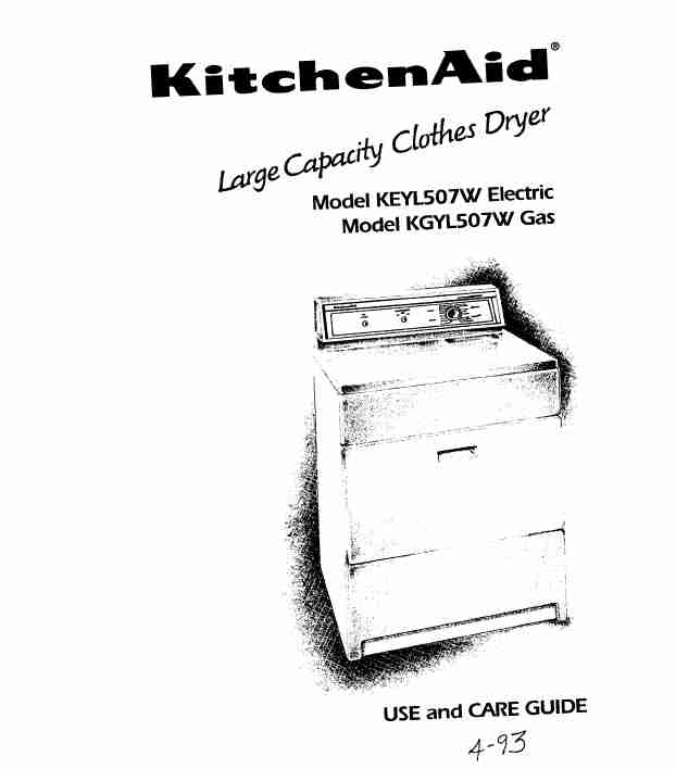 KitchenAid Clothes Dryer KGYL507W-page_pdf